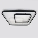 M205470 CRNA 2x24W 3CCT LED SMD 3000~6500K SA DALJINSKIM 2.4G PLAFONJERA MITEA LIGHTING - Slika 3