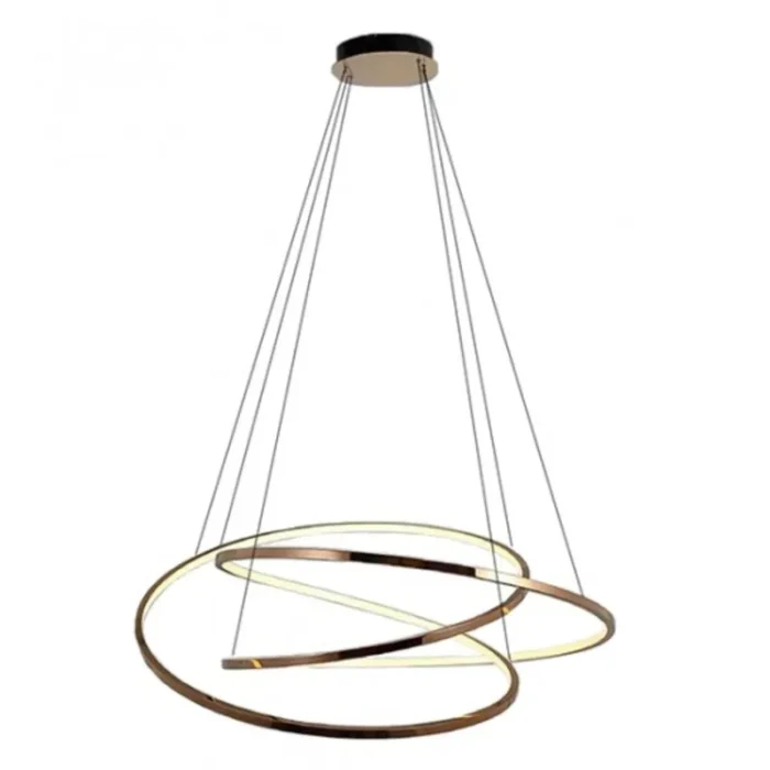 M10907-1 GD 600mm LED VISILICA ZLATNA 50W 3000K MITEA LIGHTING - Slika 1