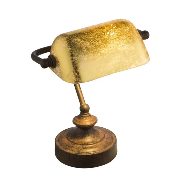 ANTIQUE STONA LAMPA BANKARNA 24917R GLOBO LIGHTING - Image 1