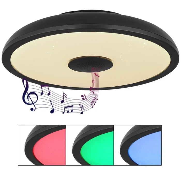 RAFFY LED MUZICKA PLAFONJERA 41366B GLOBO LIGHTING - Image 1