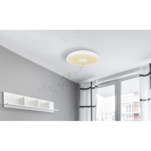 41366W_am-600x600 RAFFY LED MUZICKA PLAFONJERA 41366W GLOBO LIGHTING - Slika 2