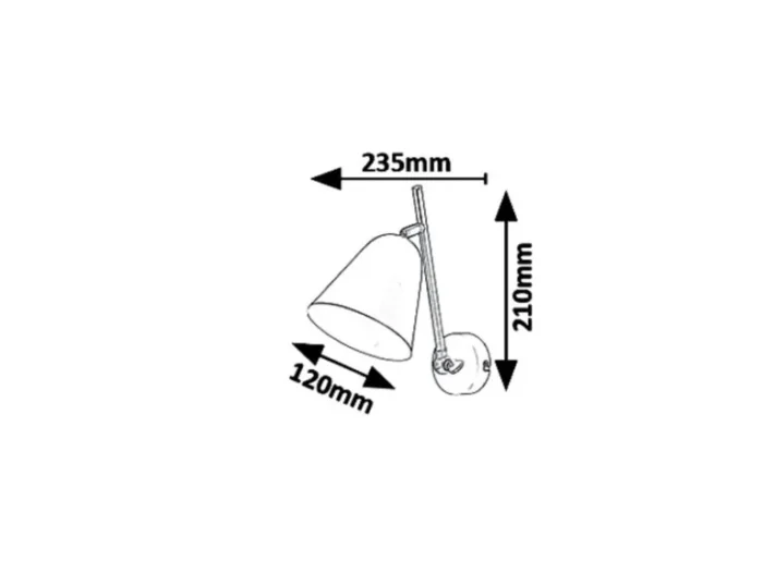 ZIDNA LAMPA ALDER 5375 RABALUX - Image 3