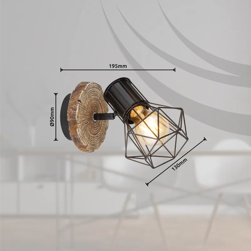 54017W-1_zldw PRISKA SPOT LAMPA 54017W-1 GLOBO LIGHTING - Slika 7