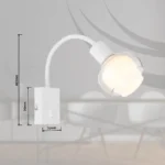 TOKKI ZIDNA LAMPA 54309WW GLOBO LIGHTING - Image 6