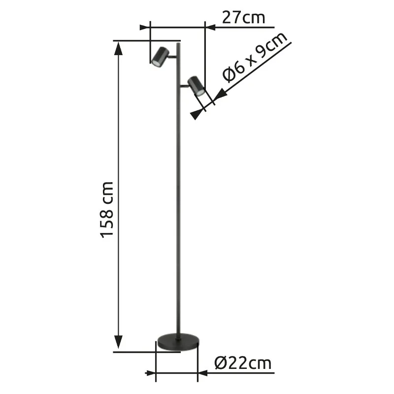 57918S_zldw JAMES 57918S PODNA LAMPA GLOBO LIGHTING - Slika 7