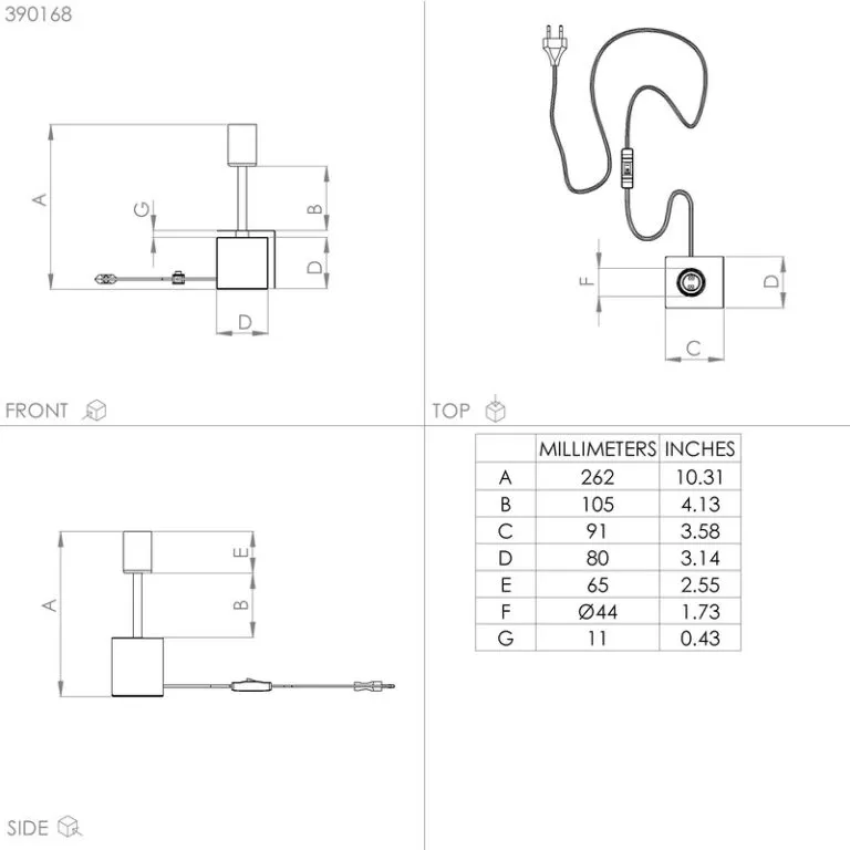 60b4f29deeca49.12035071_110_0001 CARMITA STONA LAMPA 390168 EGLO - Slika 3