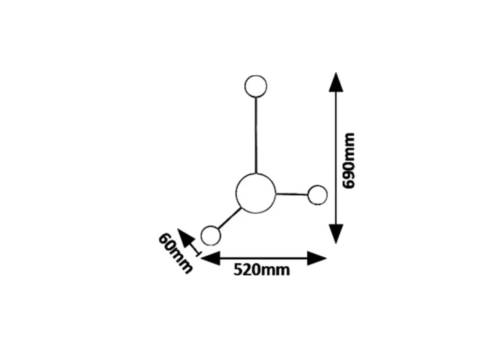 ZIDNA LAMPA AMADEO 6259 RABALUX - Slika 4