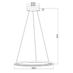 RALPH LED VISILICA 67192-29B GLOBO LIGHTING - Image 5
