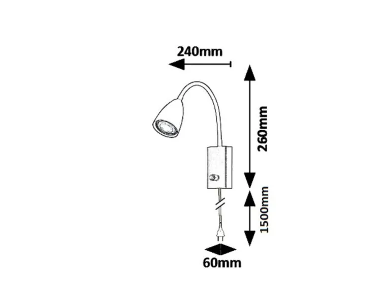 6720-100-768x576 ZIDNA LAMPA MIKA 6720 RABALUX - Slika 3