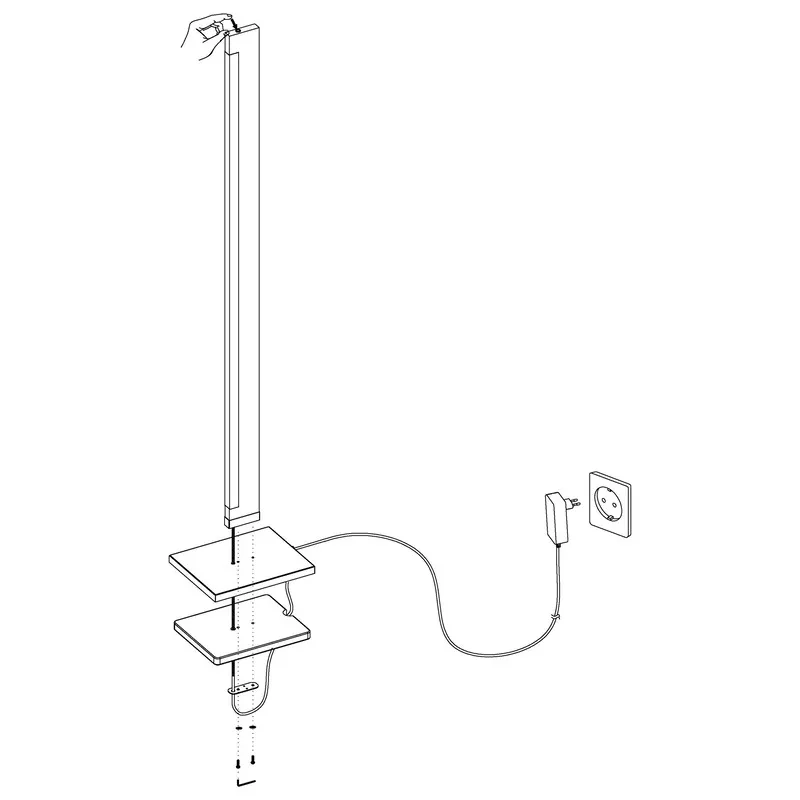 99296_114_0001 CAMACHO PODNA LAMPA 99296 EGLO - Slika 6