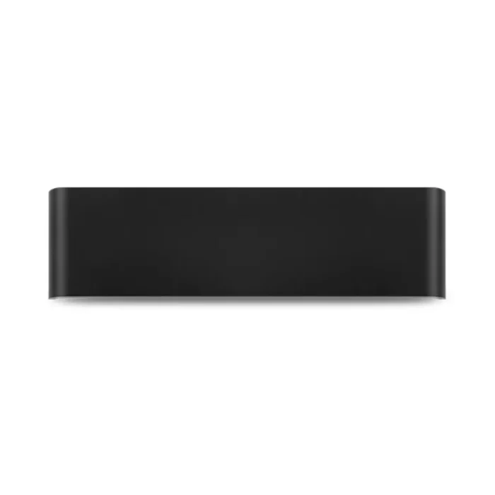 BRY-AVVA-WL04-12W-300L-PRAVOUGAONA-CRNA-3000K-LED ZIDNA LAMPA BH07-03301 BRAYTRON - Image 1