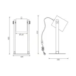 BRY-D001T-1H-1xE27-DRVO-DEKORATIVNA STONA LAMPA BV02-00013 BRAYTRON - Slika 3