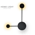 VESTA 472 ZIDNA LED LAMPA CRNA 8W HOME LIGHT
