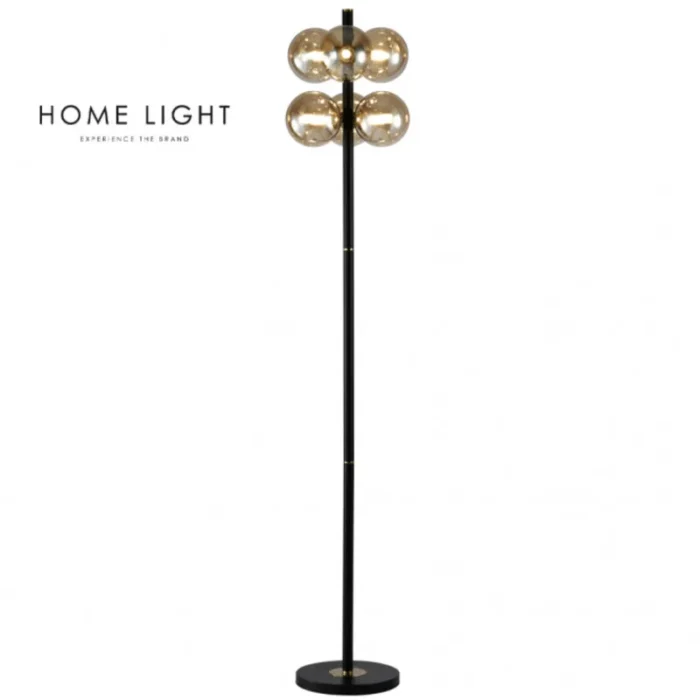 TALIA 15 PODNA LAMPA 6*G9 CRNA/BAKAR HOME LIGHT - Image 1