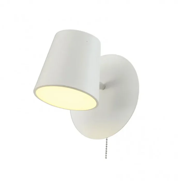 VESTA 439 ZIDNA LAMPA 1XG9 MAT BELA HOME LIGHT - Image 1