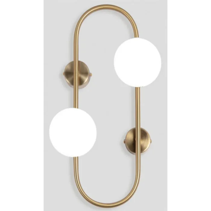 VESTA 385 ZIDNA LAMPA 2XG9 MESING HOME LIGHT - Image 1