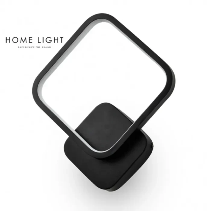 VESTA 465 ZIDNA LAMPA 12W 3000K CRNA HOME LIGHT - Image 1
