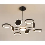 VESTA 369 LUSTER LED 76W 3000K CRNA HOME LIGHT