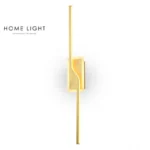 VESTA 470 ZIDNA LAMPA 15W 3000K BRUŠENO ZLATO HOME LIGHT - Image 2