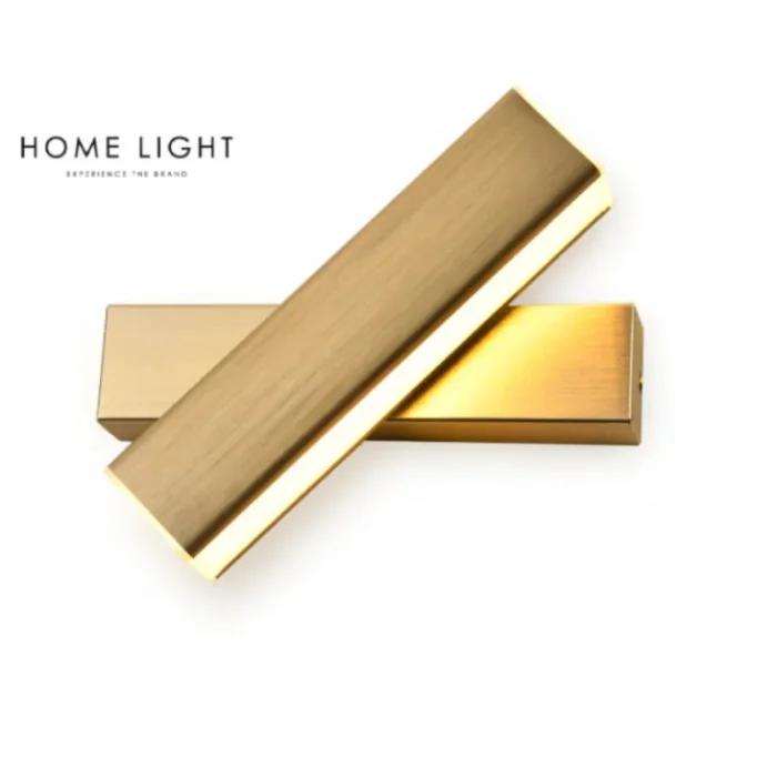 VESTA 471 ZIDNA LAMPA 8W 3000K BRUŠENO ZLATO HOME LIGHT - Image 2