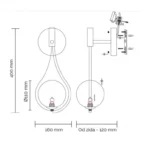 VESTA 576 ZIDNA LAMPA 1*G9 MESING HOME LIGHT - Image 2