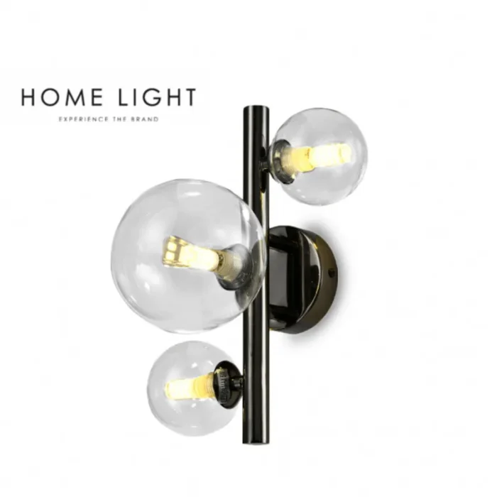 VESTA 599 ZIDNA LAMPA 3*G9 CRNA HOME LIGHT - Image 1