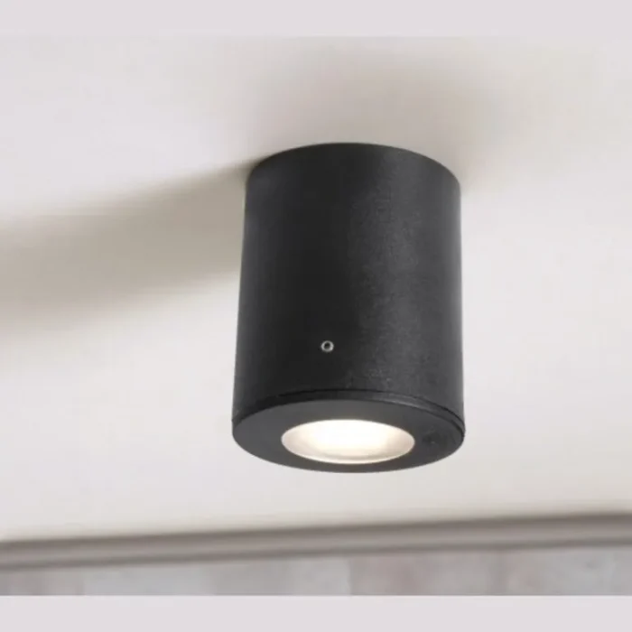 FRANCA 90 CCT PLAFONSKA LAMPA CRNA IP55 1xGU10 LED FUMAGALLI - Slika 2