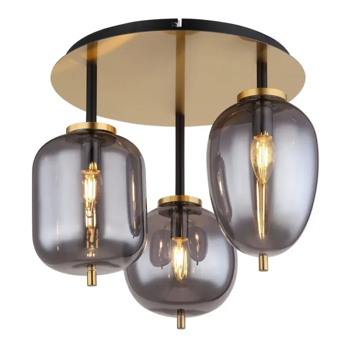 BLACKY I 15345-3DMM PLAFONSKA LAMPA GLOBO LIGHTING - Slika 1