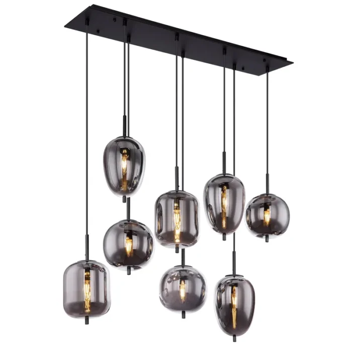BLACKY VISILICA 15345-8 GLOBO LIGHTING - Slika 1