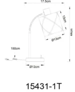 SPOT LAMPA BEMMO 15431-1T GLOBO - Slika 6