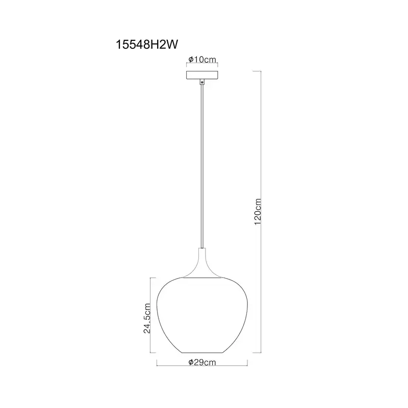 15548H2W_zld VISILICA MAXY 15548H2W GLOBO LIGHTING - Slika 6