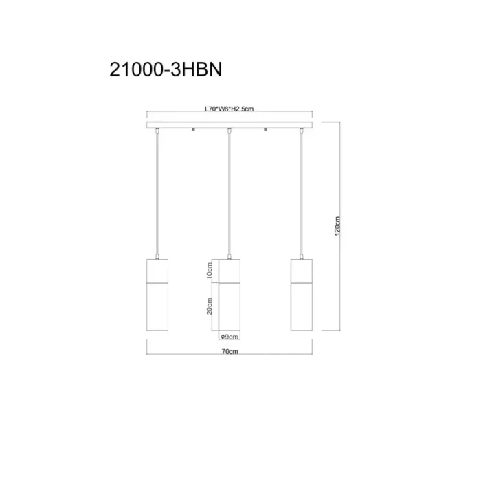 VISILICA ANNIKA 21000-3HBN GLOBO LIGHTING - Image 6