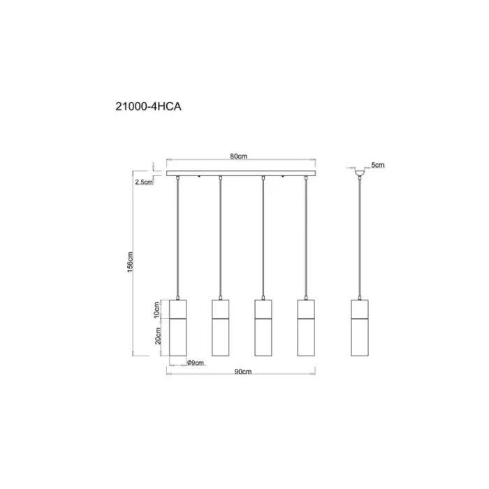 VISILICA ANNIKA 21000-4HCA GLOBO - Image 7