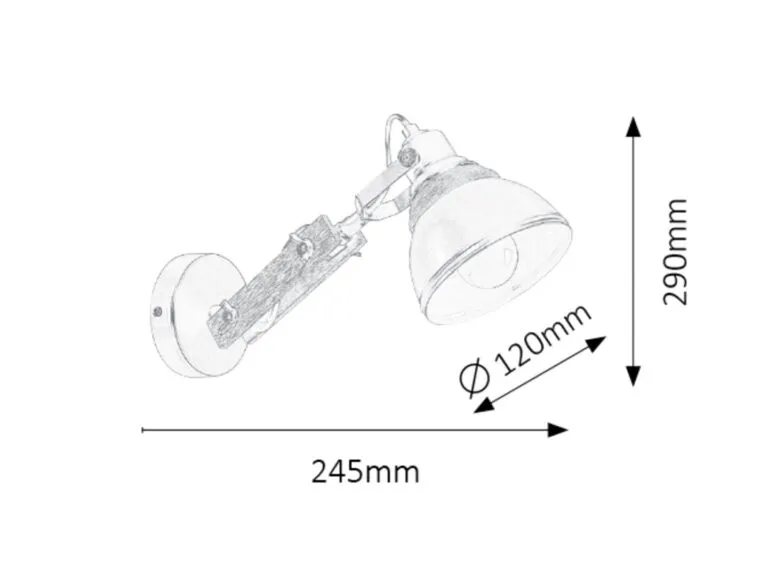 2723-100-768x576 ZIDNA LAMPA AKSEL 2723 RABALUX - Slika 2