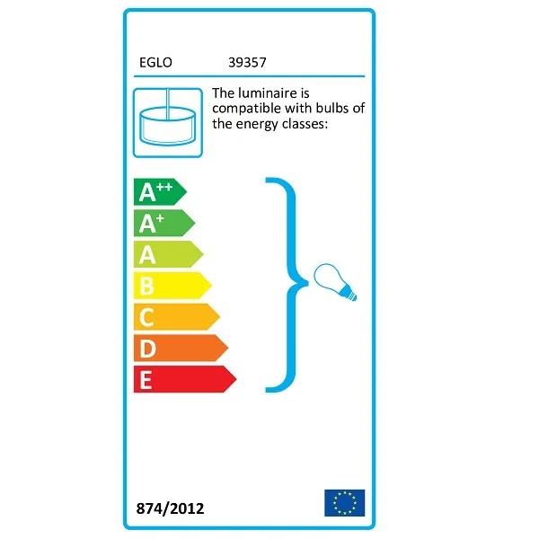 39357-EU LUSTER SAGANTO 39357 – EGLO - Slika 2