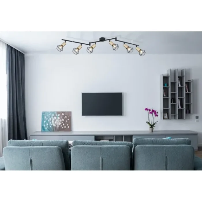 XARA I 54802S-6SAB SPOT LAMPA GLOBO LIGHTING - Image 2