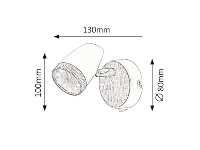 SPOT LAMPA KAREN 5564 RABALUX - Slika 4