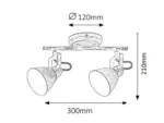 SPOT LAMPA VIVIENNE 5967 RABALUX - Slika 3