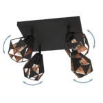 CARLTON 7 SPOT LAMPA 43718 EGLO - Image 4