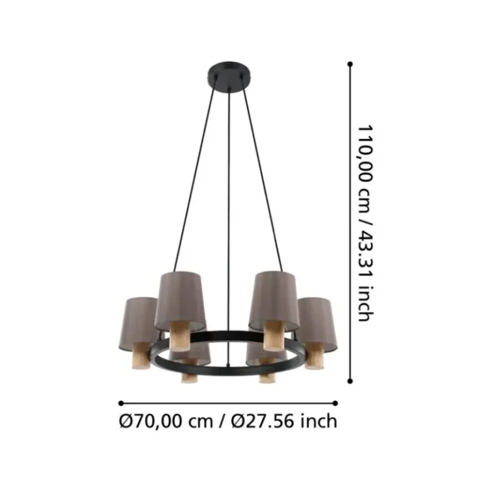 EDALE VISILICA 43781 EGLO - Slika 3