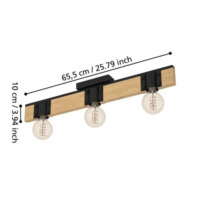 BAILRIGG PLAFONSKA LAMPA 43901 EGLO - Slika 4