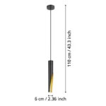 BARBOTTO VISILICA 900872 EGLO - Slika 4