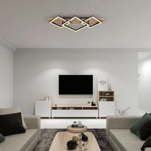 67294D2_am-600x600 BEATRIX LED PLAFONJERA 24W 67294D2 GLOBO LIGHTING - Image 2