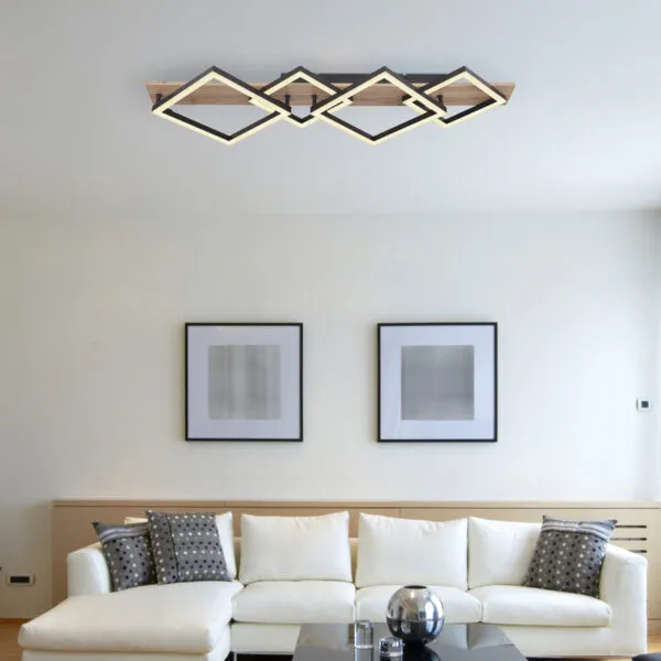 67294D3_am-600x600 BEATRIX LED PLAFONJERA 30W 67294D3 GLOBO LIGHTING - Image 2