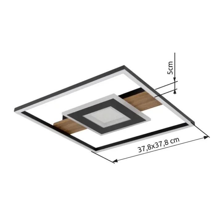 LED PLAFONSKA LAMPA PIKARA 67324-24 GLOBO LIGHTING - Image 7
