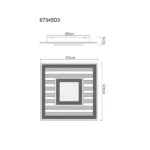 WOODY 67345D3 LED PLAFONSKA LAMPA GLOBO LIGHTING - Image 12