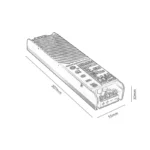 LiTrack Driv.200 UGRADNI DRIVER ZA SINE 200W 70207 RABALUX - Slika 4