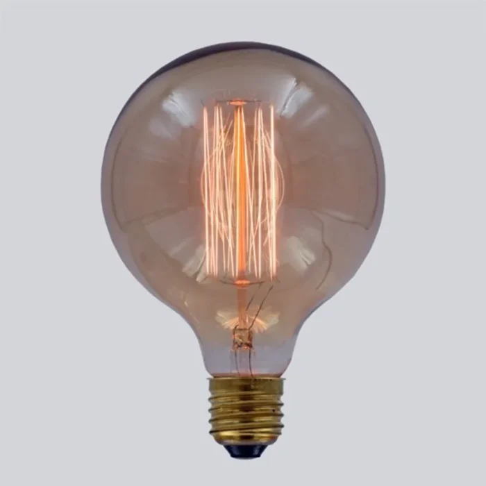 E27 60W G125 2200K 220V DEKORATIVNA RETRO AMBER SIJALICA MITEA LIGHTING - Slika 1