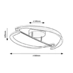 ADALIND LED PLAFONSKA LAMPA 71149 RABALUX - Image 8