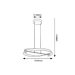 ADALIND LED VISECA LAMPA 72149 RABALUX - Image 7